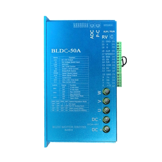 Picture of 24V-60V BLDC Motor Controller for 36/48 BLDC Motor