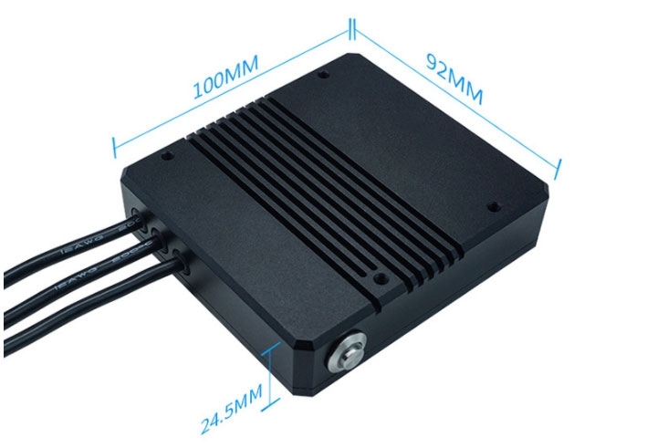 60A electronic speed controller dimension