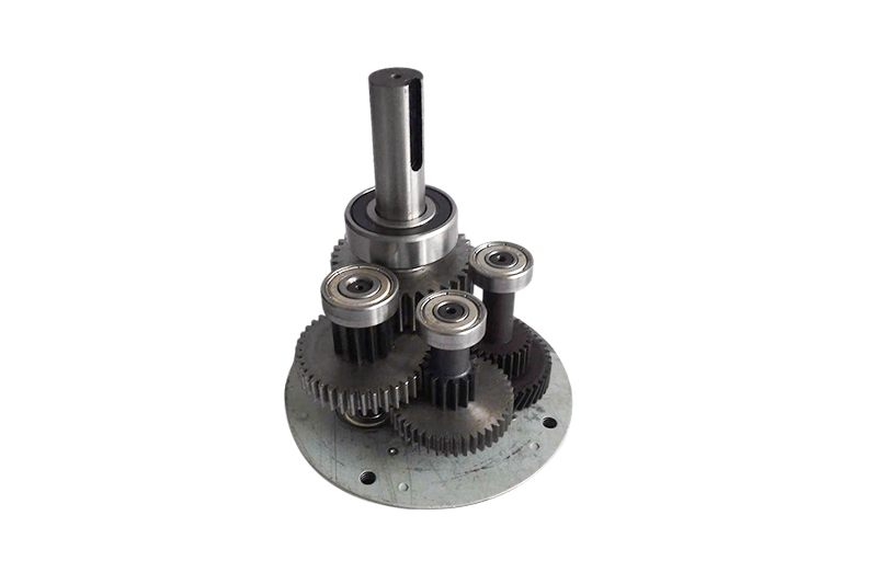 DC gear motor aluminum flange