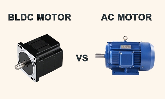 Difference between BLDC motor and AC motor