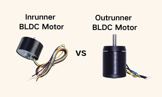 Difference between outrunner and inrunner BLDC motors