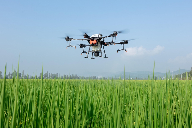 Heavy lift drone motor for agriculture drone
