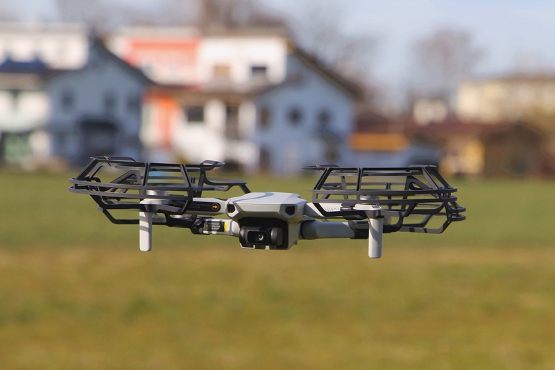 Heavy lift drone motor for environmental monitoring drone