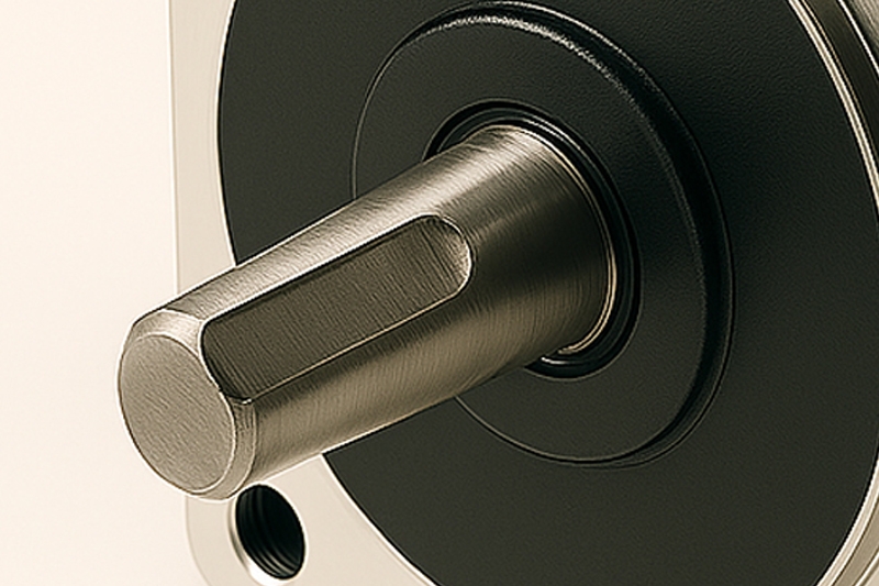 BLDC motor keyway shaft