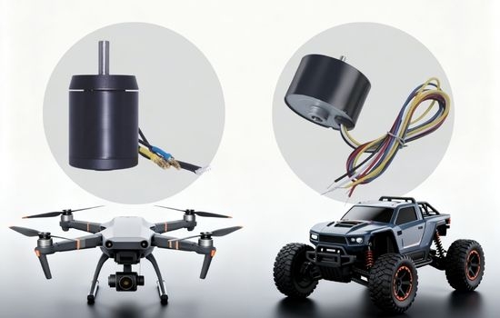 Outrunner and inrunner BLDC motors applications