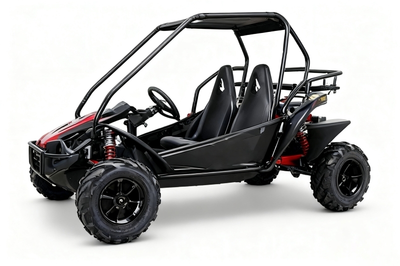 Outrunner sensored BLDC motor for off-road kart