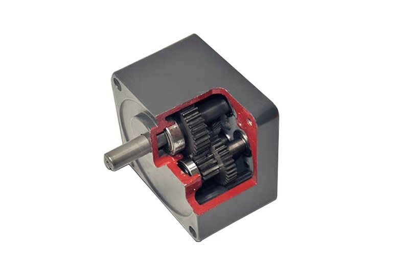 Right angle hollow reducer