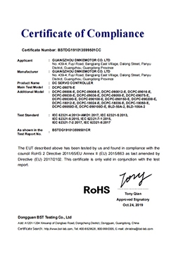 ROHS Certificate