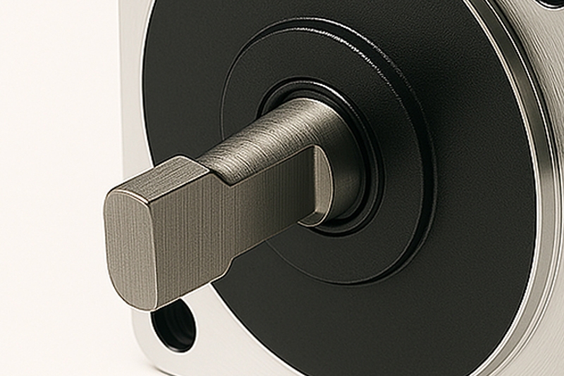 BLDC motor special shaped shaft