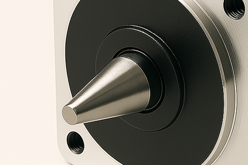 BLDC motor tapered shaft