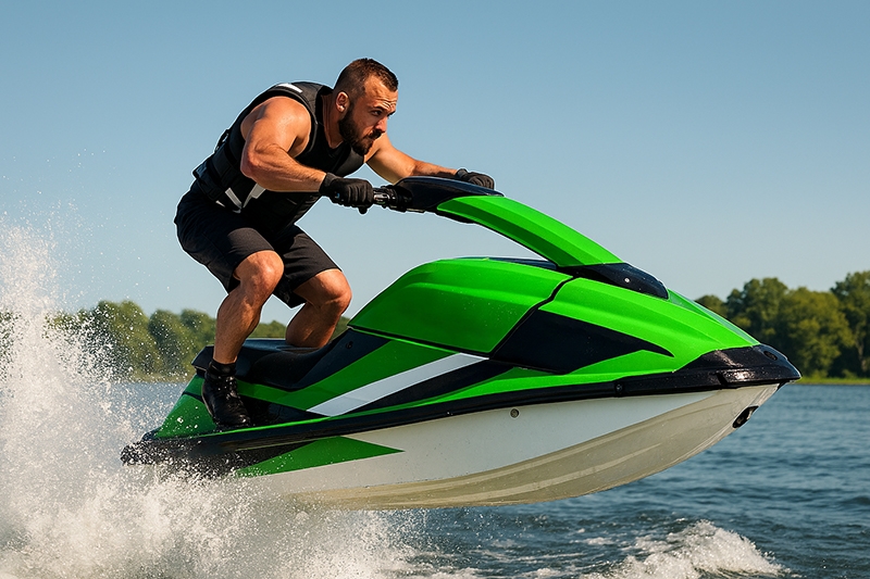 Waterproof BLDC motor for jet ski
